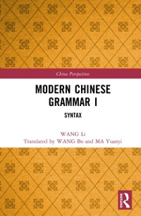Cover Modern Chinese Grammar I