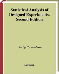 Cover Statistical Analysis of Designed Experiments