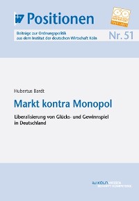 Cover Markt kontra Monopol