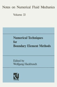 Cover Numerical Techniques for Boundary Element Methods