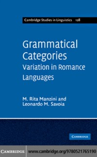 Cover Grammatical Categories