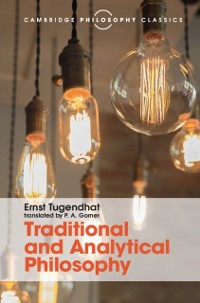 Cover Traditional and Analytical Philosophy