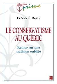 Cover Le conservatisme au Québec