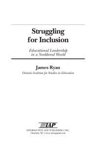 Cover Struggling for Inclusion