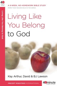 Cover Living Like You Belong to God