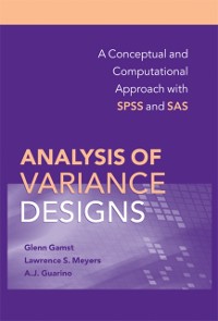 Cover Analysis of Variance Designs
