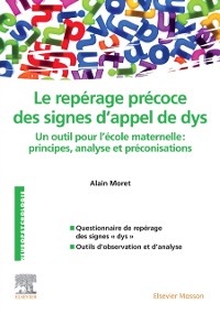 Cover Repérage précoce des signes d''appel de dys