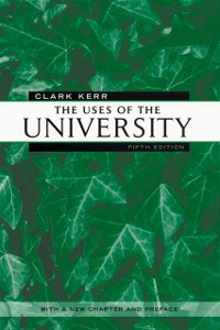 Cover THE USES OF THE UNIVERSITY