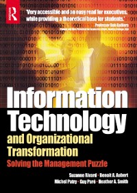 Cover Information Technology and Organizational Transformation