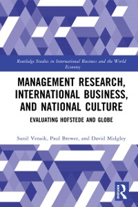 Cover Management Research, International Business, and National Culture