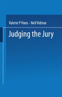 Cover Judging the Jury