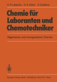 Cover Chemie für Laboranten und Chemotechniker