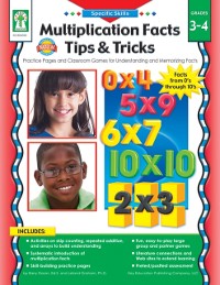 Cover Multiplication Facts Tips and Tricks, Grades 3 - 4