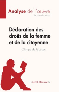 Cover Déclaration des droits de la femme et de la citoyenne de Olympe de Gouges