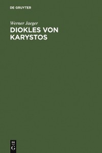 Cover Diokles von Karystos
