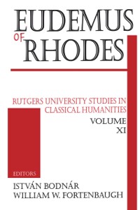 Cover Eudemus of Rhodes