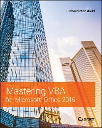 Cover Mastering VBA for Microsoft Office 2016