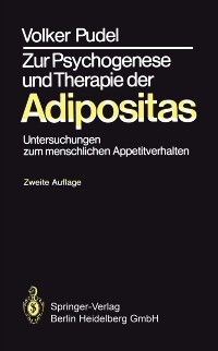 Cover Zur Psychogenese und Therapie der Adipositas