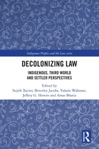 Cover Decolonizing Law