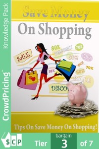Cover Save money on shopping