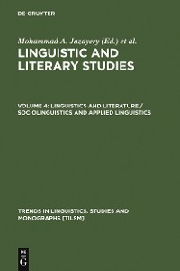 Cover Linguistics and Literature / Sociolinguistics and Applied Linguistics
