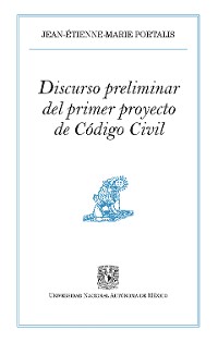 Cover Discurso preliminar del primer proyecto de Código Civil