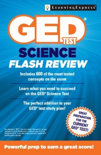 Cover GED Test Science Flash Review