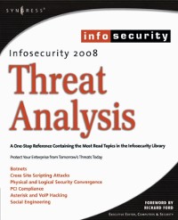 Cover InfoSecurity 2008 Threat Analysis
