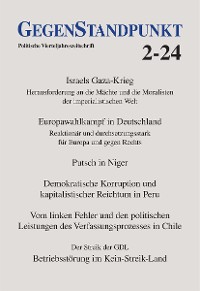 Cover GegenStandpunkt 2-24