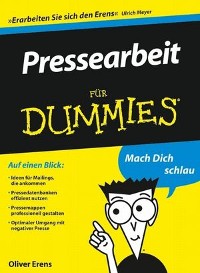 Cover Pressearbeit für Dummies