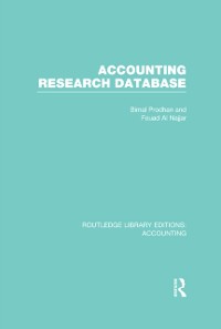 Cover Accounting Research Database (RLE Accounting)