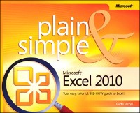 Cover Microsoft Excel 2010 Plain & Simple