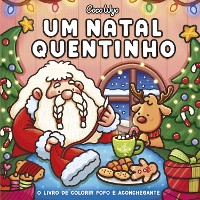 Cover Um Natal quentinho (Cozy Christmas) – livro de colorir Coco Wyo