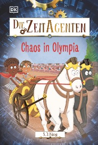 Cover Die Zeit-Agenten 2. Chaos in Olympia