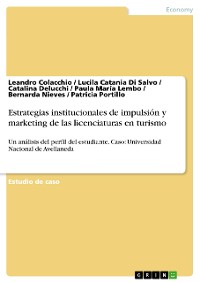 Cover Estrategias institucionales de impulsión y marketing de las licenciaturas en turismo