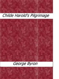 Cover Childe Harold's Pilgrimage