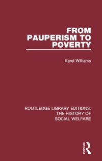 Cover From Pauperism to Poverty