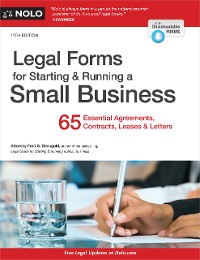 Cover Legal Forms for Starting & Running a Small Business