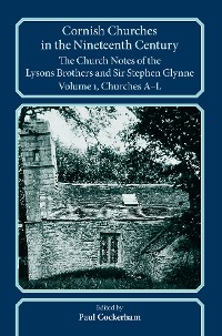 Cover Cornish Churches in the Nineteenth Century