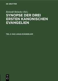 Cover Das Lukas-Evangelium
