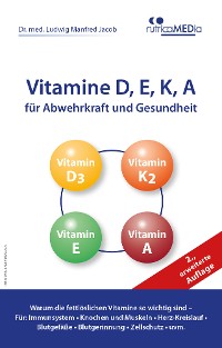Cover Vitamine D, E, K, A für Abwehrkraft und Gesundheit, 2., erweiterte Auflage