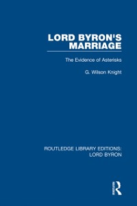 Cover Lord Byron''s Marriage