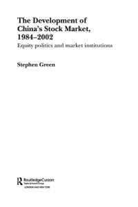 Cover The Development of China''s Stockmarket, 1984-2002