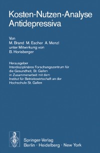 Cover Kosten-Nutzen-Analyse Antidepressiva