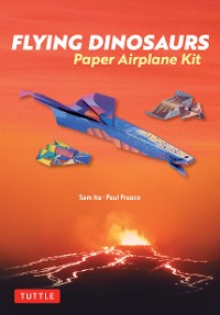 Cover Flying Dinosaurs Paper Airplane Kit