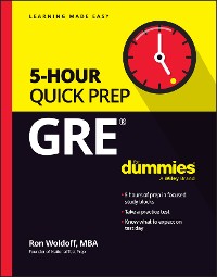 Cover GRE 5-Hour Quick Prep For Dummies