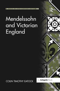 Cover Mendelssohn and Victorian England