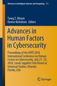 Cover Advances in Human Factors in Cybersecurity