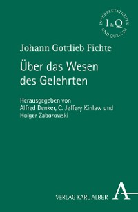 Cover Über das Wesen des Gelehrten