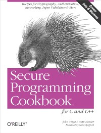 Cover Secure Programming Cookbook for C and C++